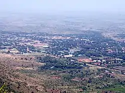 Moroto Town - seen from Mount Moroto