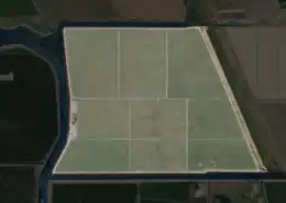 Aerial image of an island.