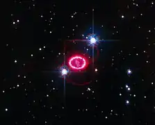 The remnant of SN 1987A