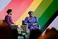 Ngozi Okonjo-Iweala, and former Managing Director of the World Bank, speaking at the UK-Africa Investment Summit in London