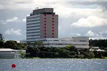 image of The Main Tower Block of North Shore Hospital