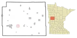 Location of Underwood, Minnesota