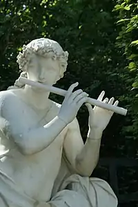 Acis playing his flute, Bosquet des Dômes (1667-75)