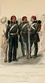 Ottoman soldiers, 1854