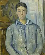 Madame Cézanne in Blue, 1890, Museum of Fine Arts, Houston