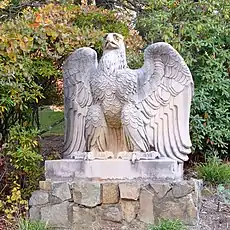 Eagle by Adolph Weinman from Pennsylvania Station (1910–1963), now at Skylands