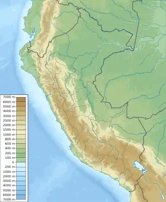 Location of Lake Titicaca