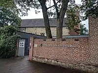 Polling station outside the NCEM