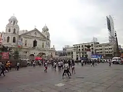 Plaza Miranda and Quiapo Church