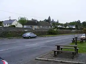 R601 road beside ruined friary - Timoleague Townland - geograph.org.uk - 2435824.jpg