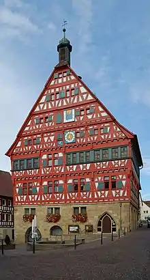Town hall, Großbottwar, Germany