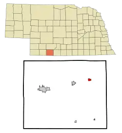 Location of Bartley, Nebraska