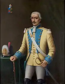 Image 18Gaspar de Portolá served as the first Governor of the Californias and led the famed Portolá expedition of 1769-70. (from History of California)