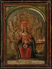 Virgin of Montserrat from Puerto Rico, c. 1775–1825
