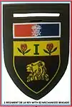 SADF 82 Mechanised Brigade 1 Regiment de la Rey Flash
