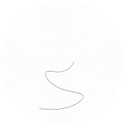 An orbit of the swinging Atwood's machine for 
  
    
      
        μ
        =
        1.1727
      
    
    {\displaystyle \mu =1.1727}
  
, 
  
    
      
        
          θ
          
            0
          
        
        =
        
          
            π
            2
          
        
      
    
    {\displaystyle \theta _{0}={\frac {\pi }{2}}}
  
, and zero initial velocity.