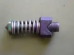 Reserve seat mechanism closed position