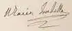Maria Isabella's signature