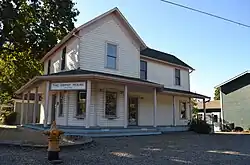 Photograph of a house.