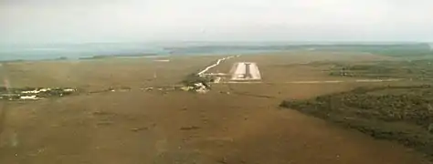 aerial view from north