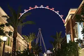 View of High Roller from The Linq in 2014