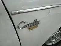 Front right fender badge