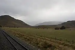 View from TranzAlpine train near Craigieburn