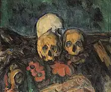 Three Skulls on a Rug, c. 1904, Private Collection