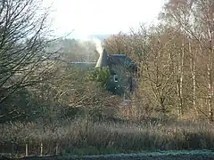 Turret House, at the north west of the estate