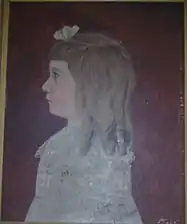 Sa fille Georgette, 1909, collection Ucciani.