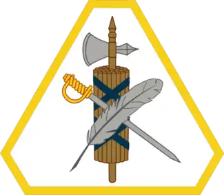 Shoulder sleeve insignia of US Army Reserve Legal Command