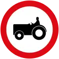 20e)&nbsp;— No entry for power driven agricultural vehicles