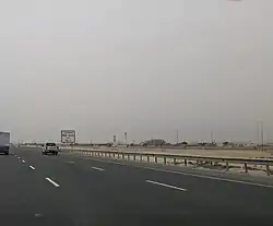 View of Saina Al Humaidi from Al Shamal Road