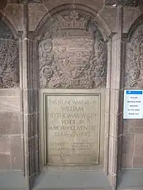 The foundation stone dated 12 June 1913.