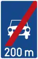 337: End of Dual Carriageway (200 m)