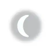 Symbol on a silver background