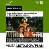 Una familia se sienta junta en un columpio del porche. Regístrese para recibir alertas meteorológicas locales y de emergencia. Prepárese para los desastres para crear un legado duradero para usted y su familia. Visite ready.gov/plan. Presentado por Ready, FEMA y Ad Council.